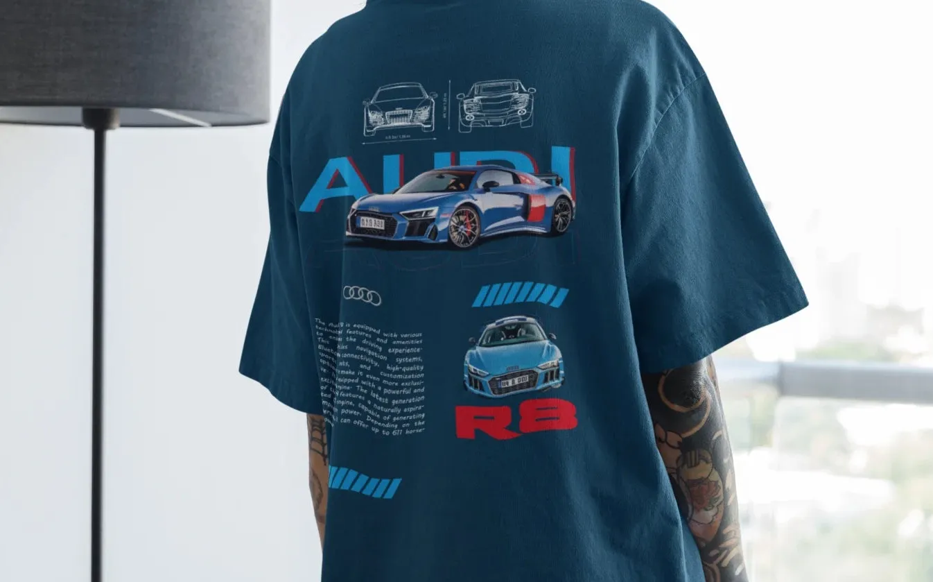 Audi R8 Oversized T-Shirt