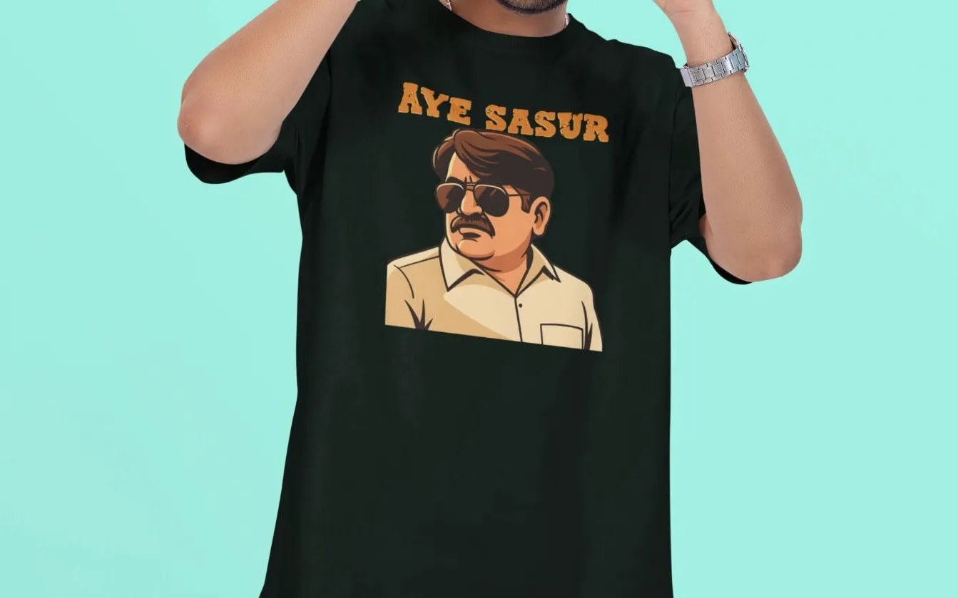 Aye Sasur Pradhaji Panchayat Oversized T-Shirt