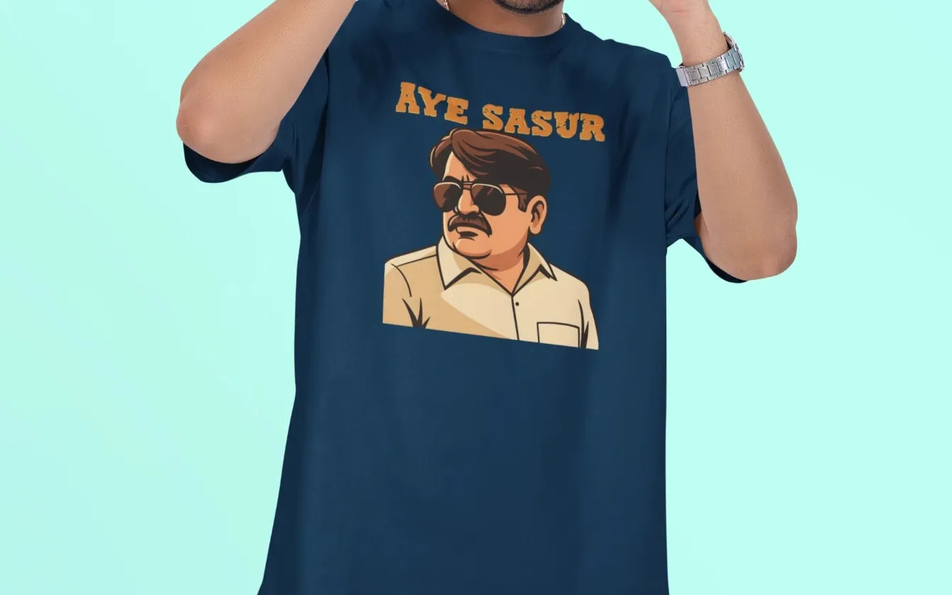 Aye Sasur Pradhaji Panchayat Oversized T-Shirt