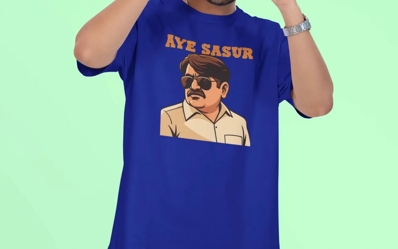 Aye Sasur Pradhaji Panchayat Oversized T-Shirt
