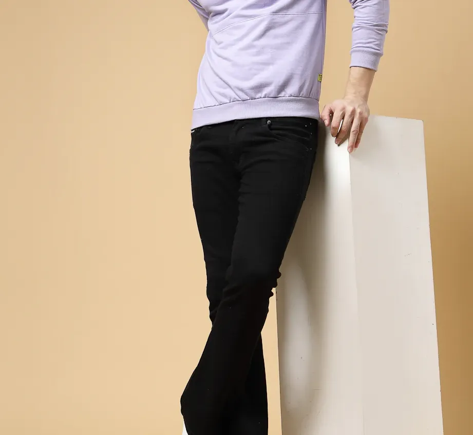 Basic Terry Light Purple Sweatshirt