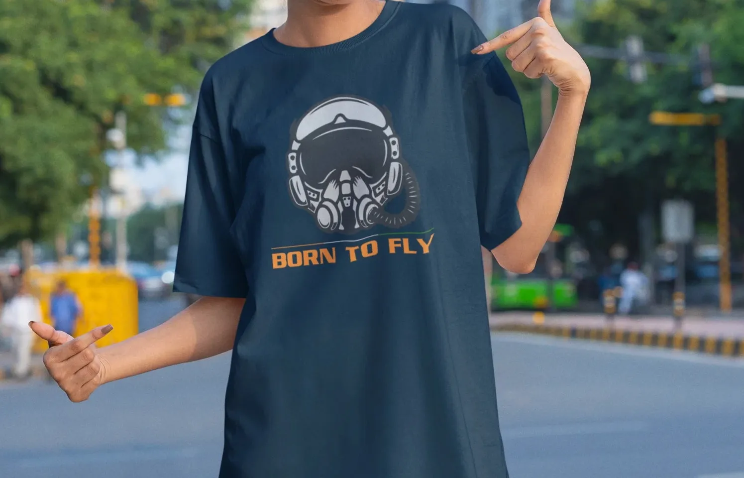 Born to Fly Oversized T-Shirt