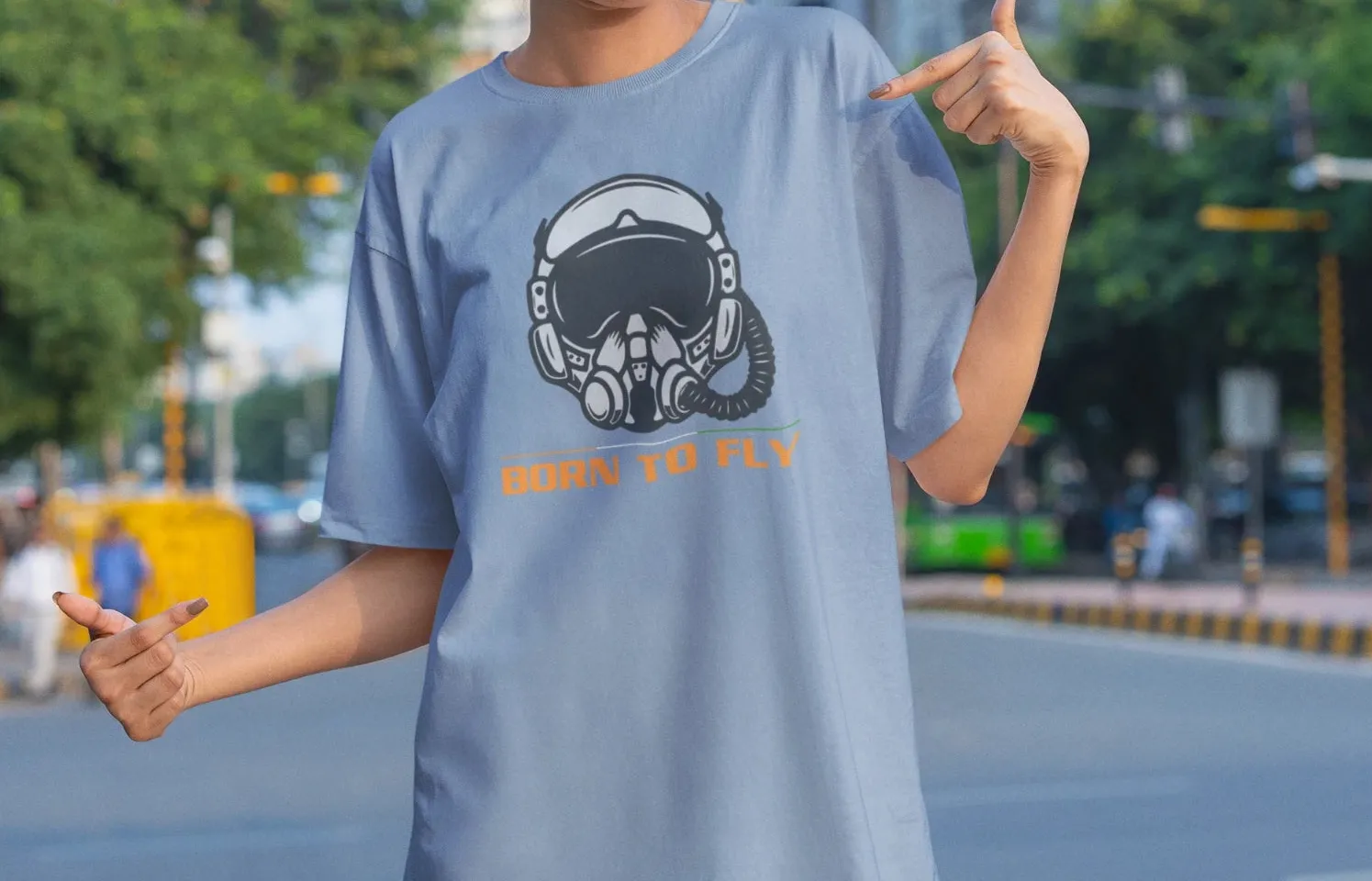 Born to Fly Oversized T-Shirt