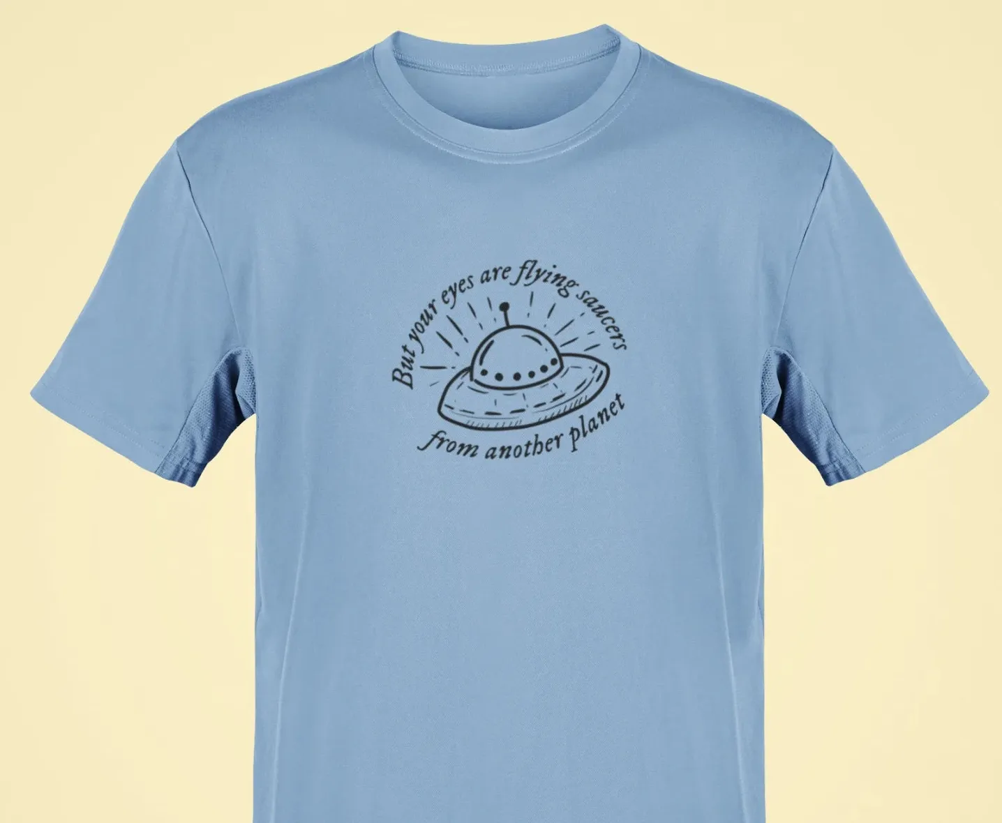 But your eyes are flying saucers from another planet Oversized T-Shirt