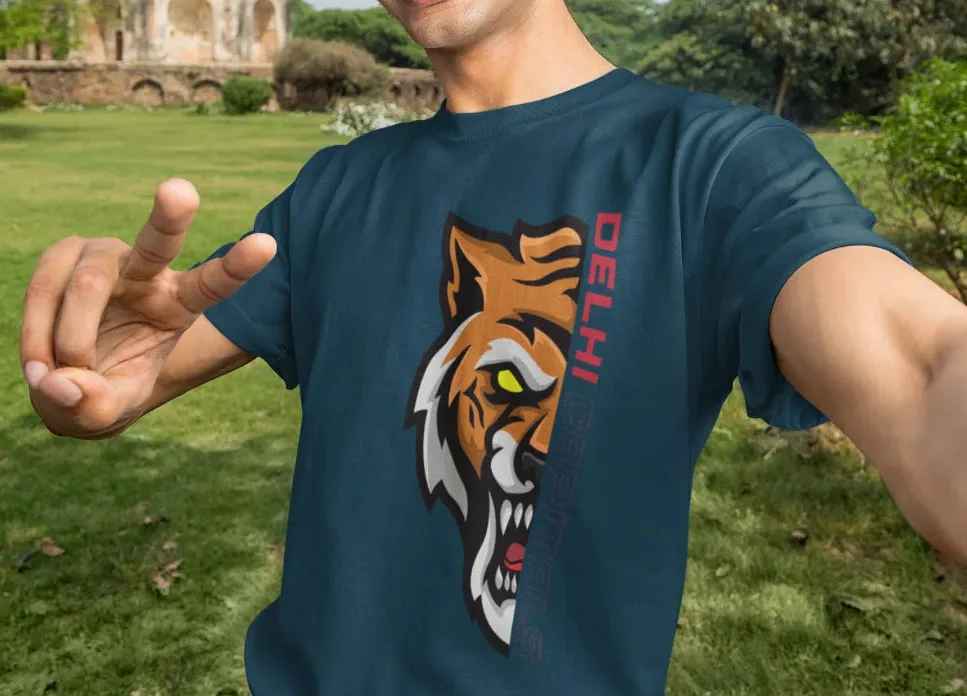 Delhi Capitals Lion T-Shirt
