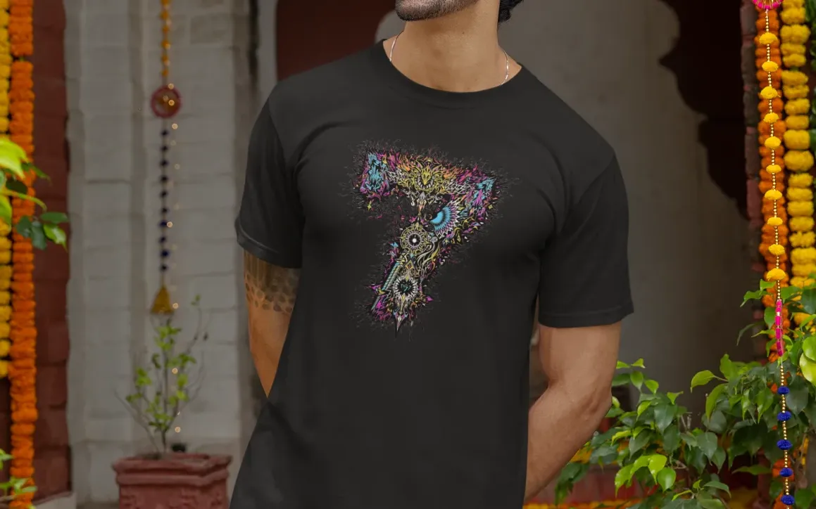 Dhoni 7 Oversized T-Shirt