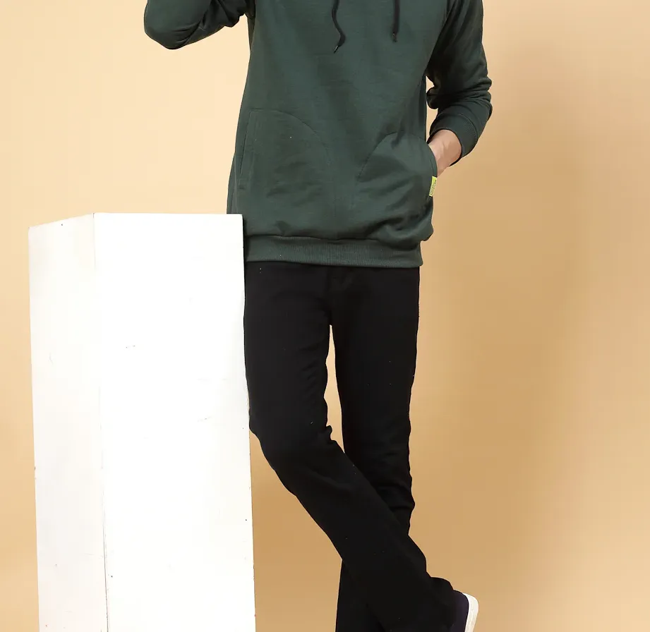 Everyday Fleece Oversized Battle Green Sweatshirt