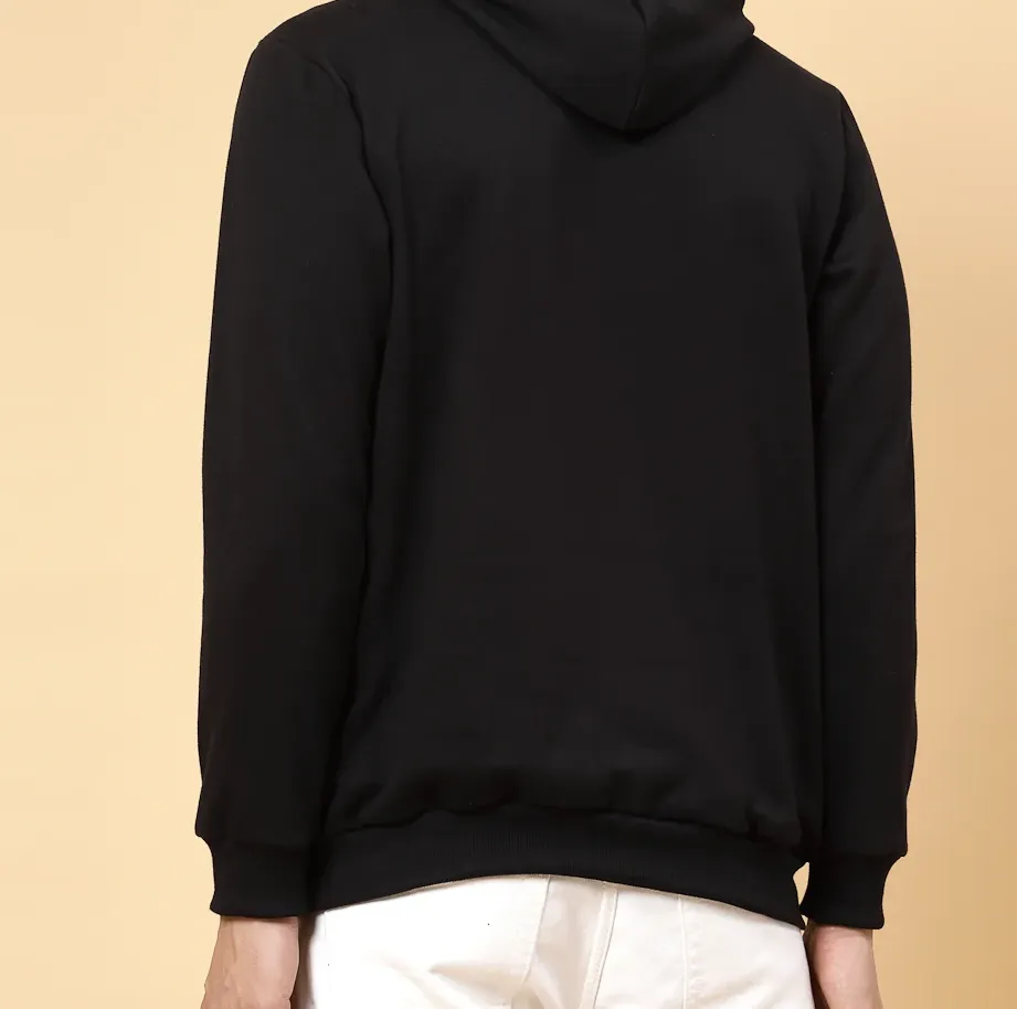Everyday Fleece Oversized Black Sweatshirt