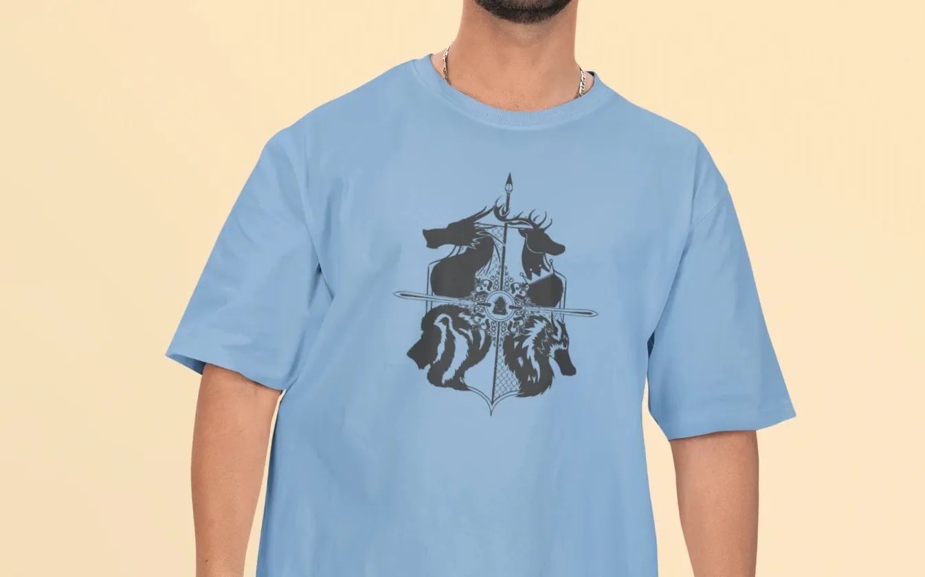 Game of Thrones Houses Oversized T-Shirt