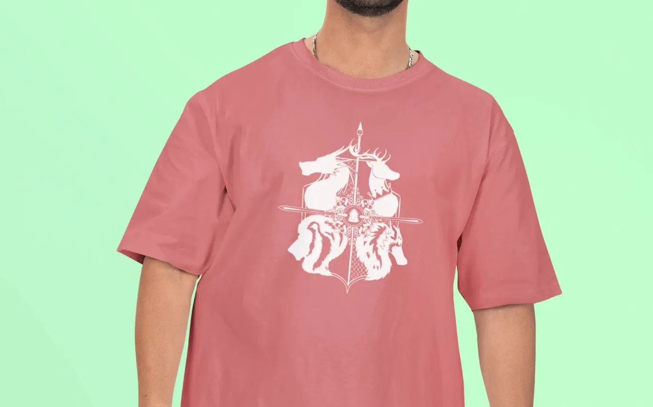 Game of Thrones Houses Oversized T-Shirt