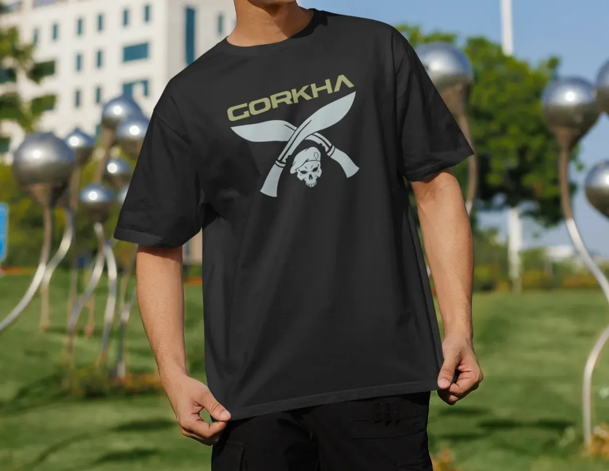 Gorkha Kukri Oversized T-Shirt