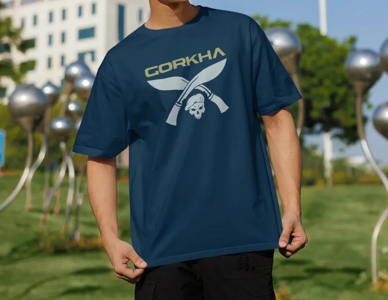 Gorkha Kukri Oversized T-Shirt