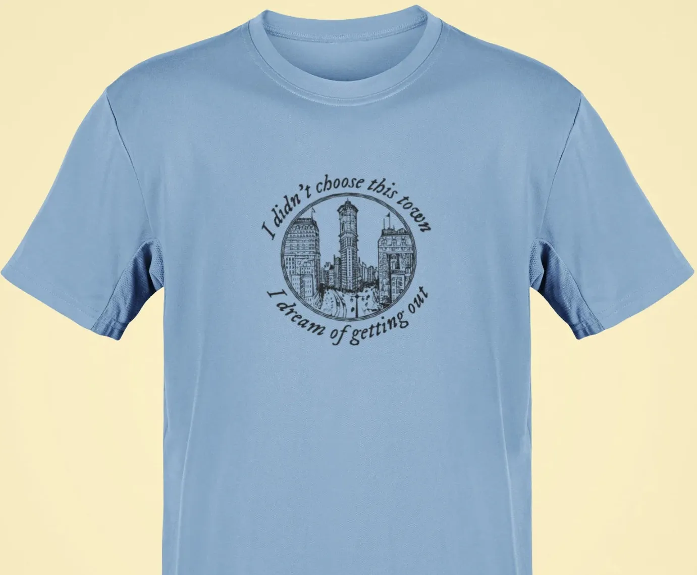 I didn't choose this town, I dream of getting out Oversized T-Shirt