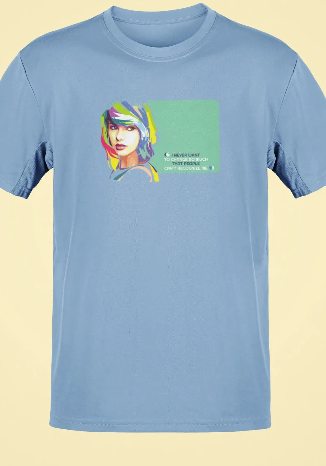 I never want to change so much that people can't recognize me Oversized T-Shirt