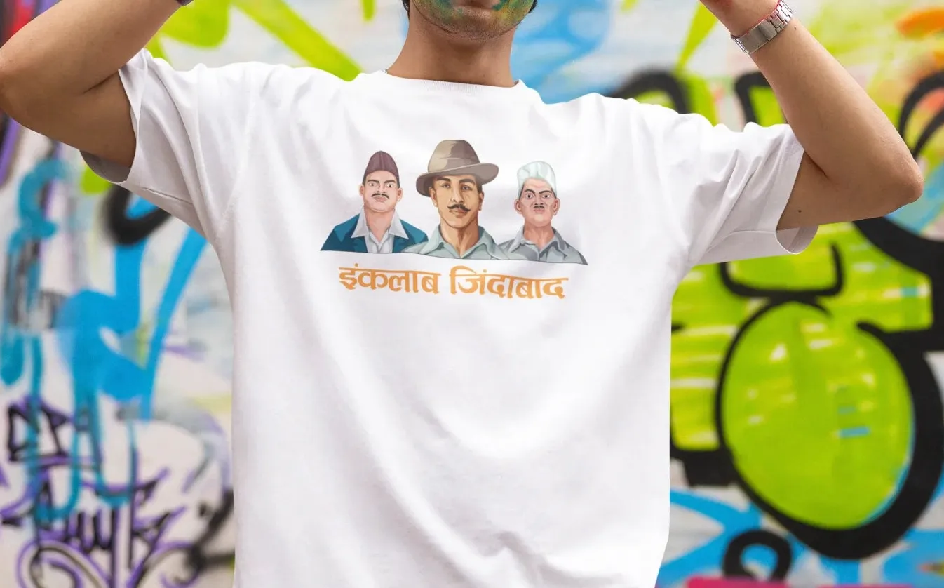 Inquilab Zindabad Oversized T-Shirt