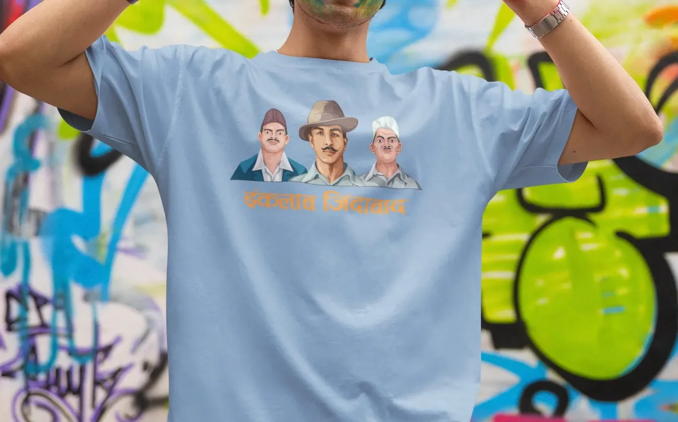 Inquilab Zindabad Oversized T-Shirt