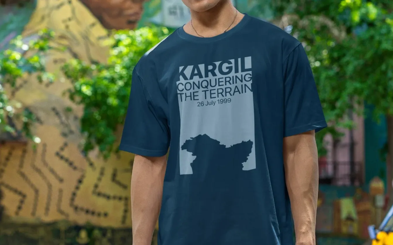 Kargil Conquering the terrain Oversized T-Shirt