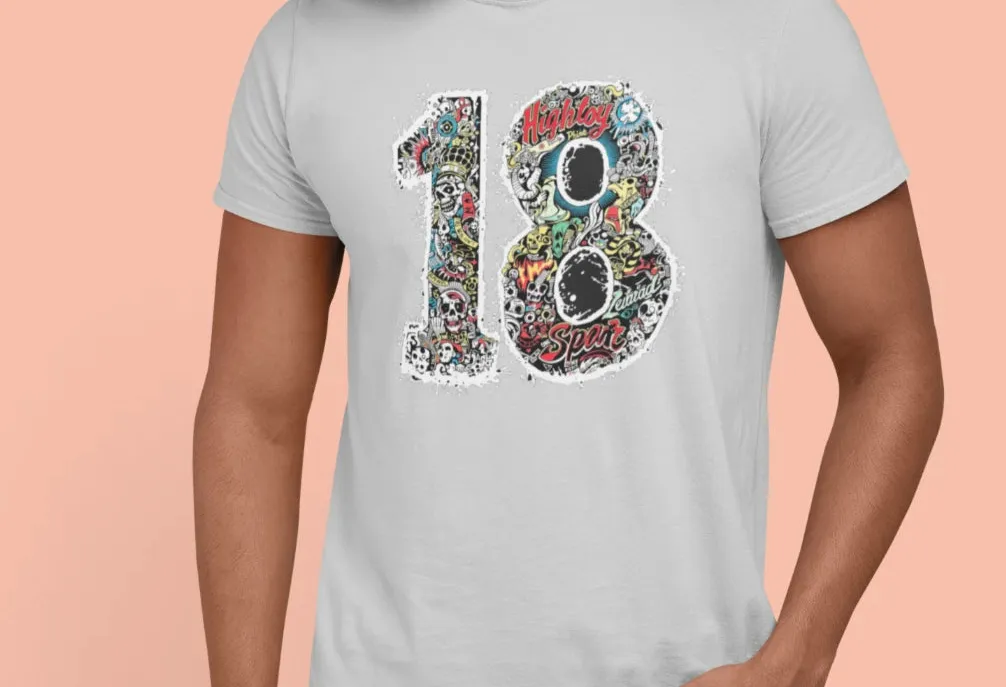 Kohli Number 18 T-Shirt