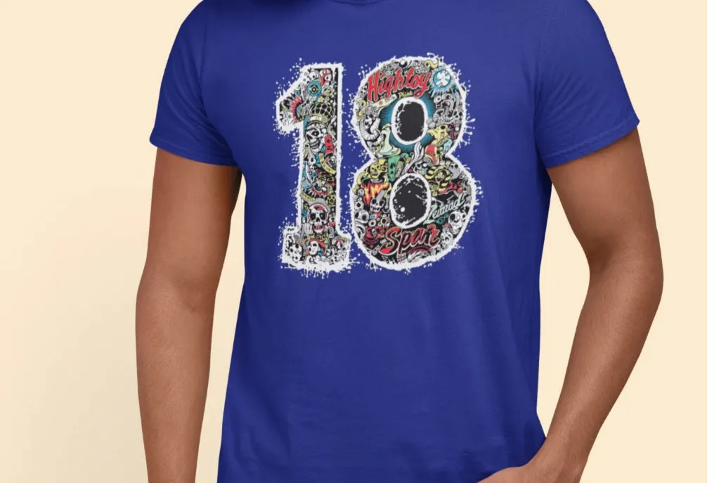 Kohli Number 18 T-Shirt