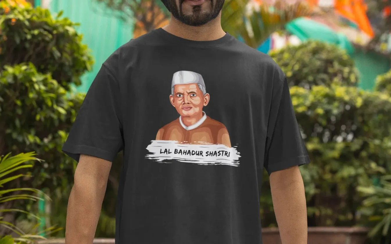 Lal Bahadur Shastri Oversized T-Shirt