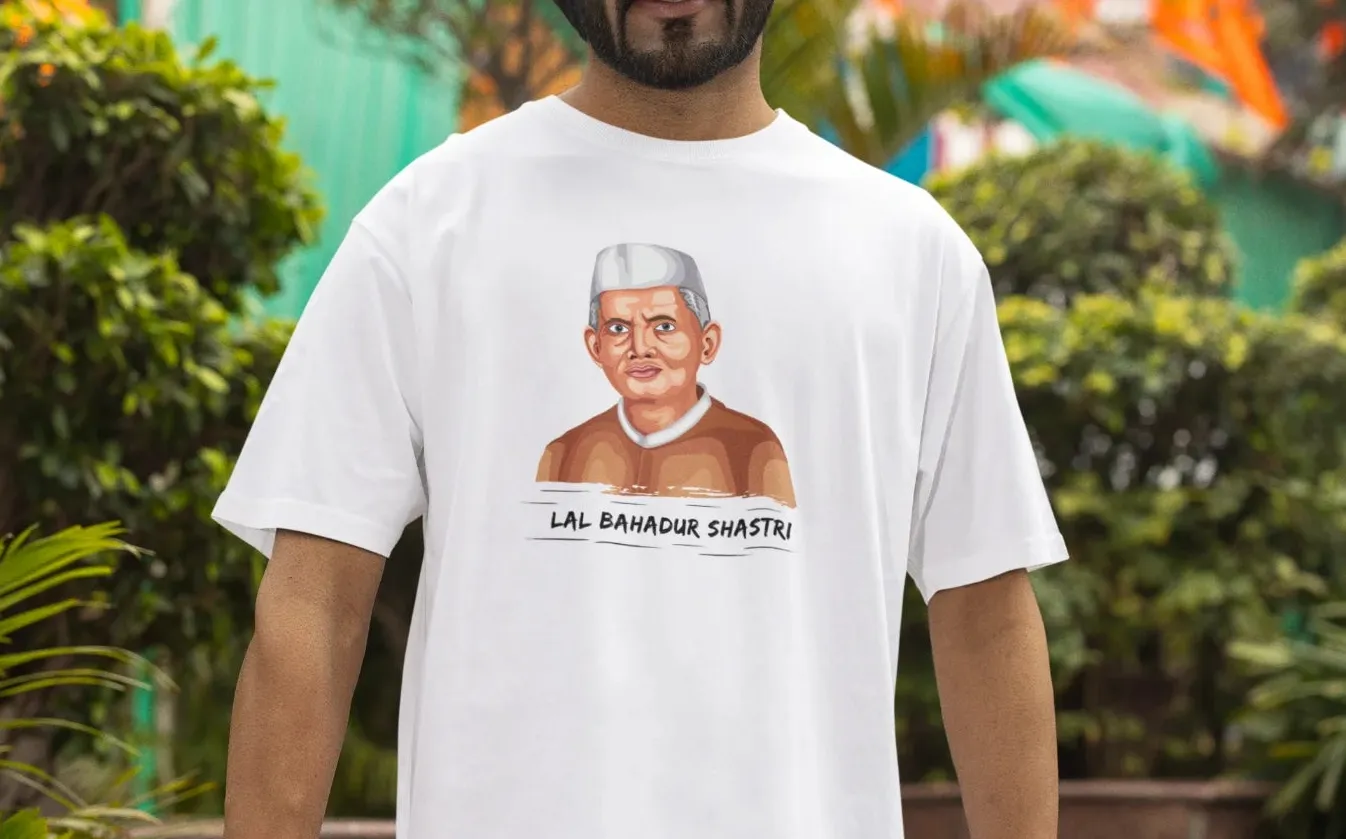 Lal Bahadur Shastri Oversized T-Shirt