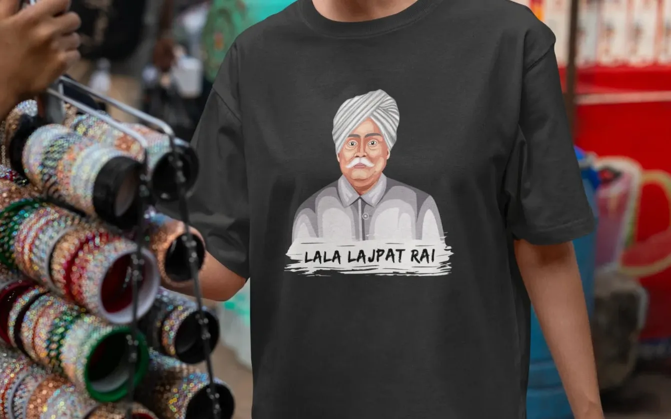 Lala Lajpat Rai Oversized T-Shirt