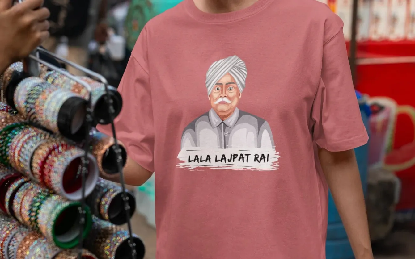 Lala Lajpat Rai Oversized T-Shirt