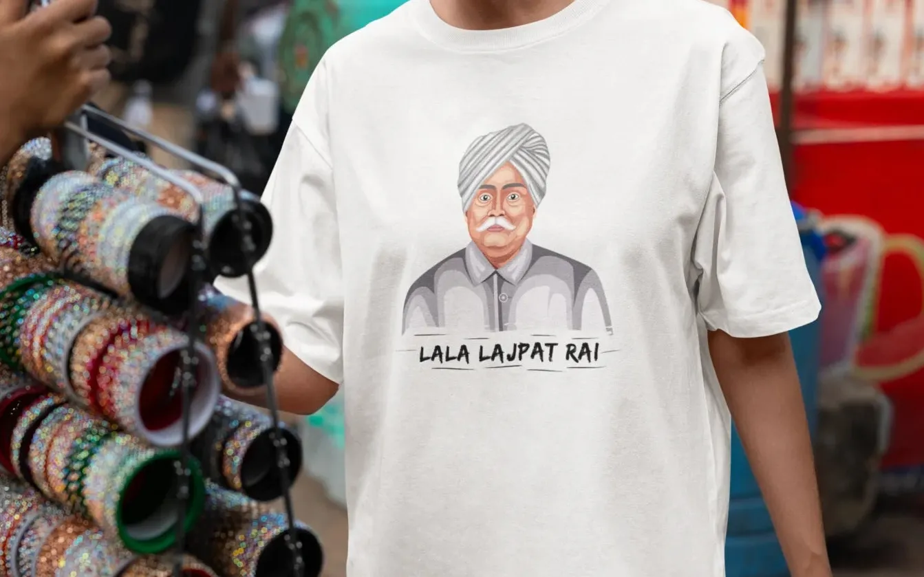 Lala Lajpat Rai Oversized T-Shirt