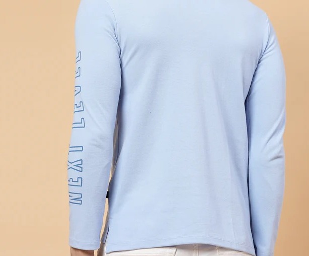 Level Up Polo Light Blue T-shirt