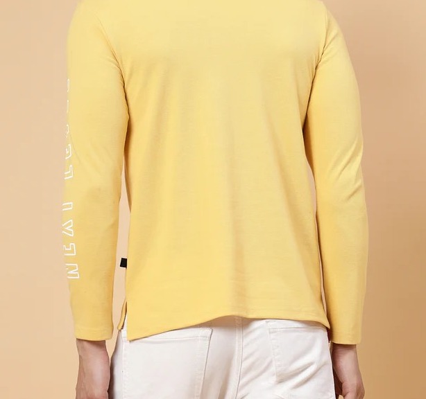Level Up Polo Yellow T-shirt