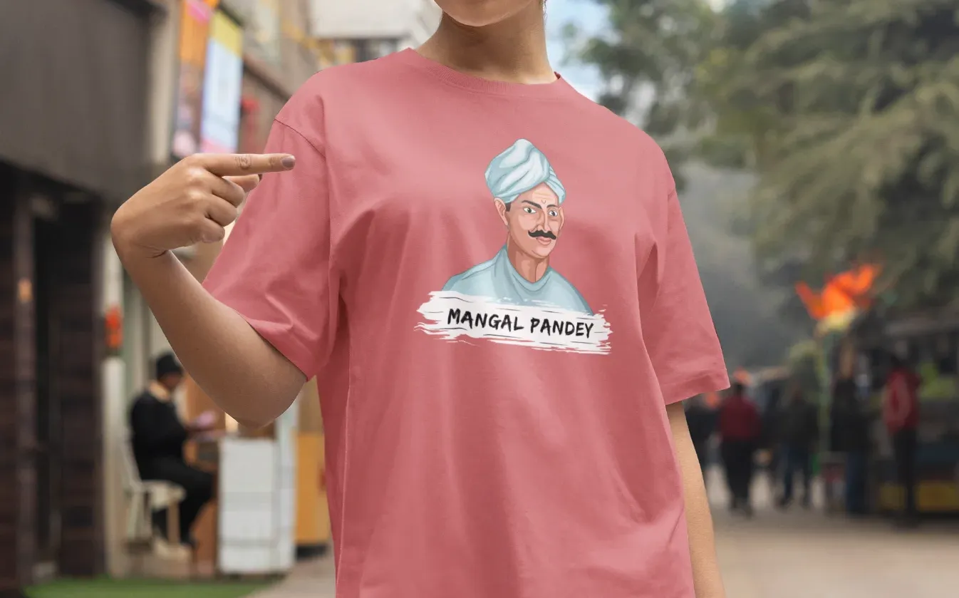 Mangal Pandey Oversized T-Shirt