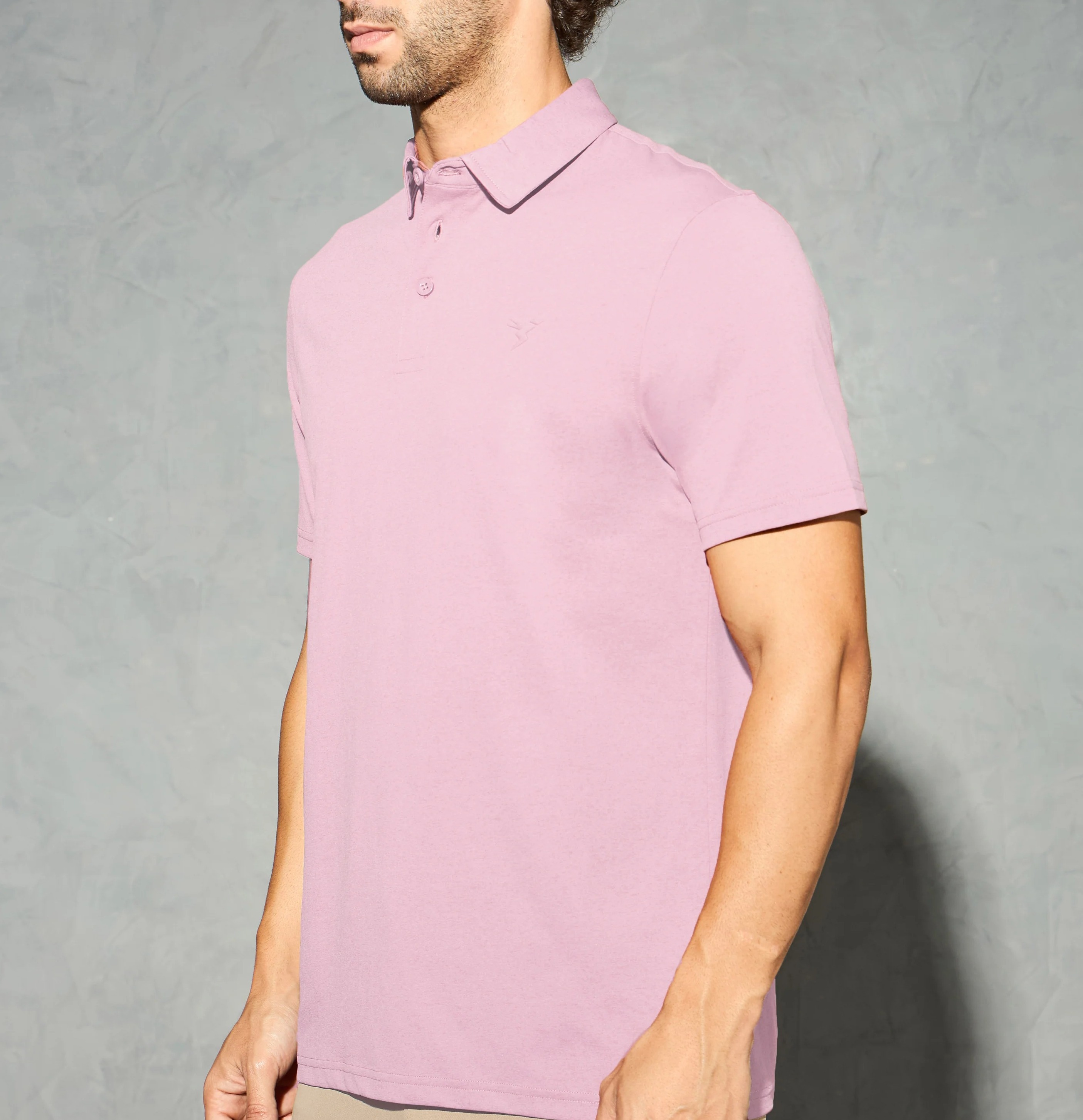Men Solid Slim Fit Polo Modern Brown T-shirt