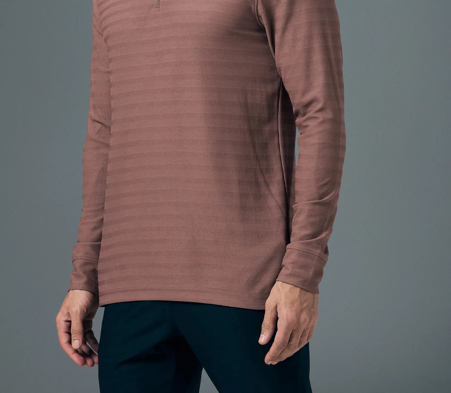 Men Solid Slim Fit Polo Sports Ox Blood Red T-shirt
