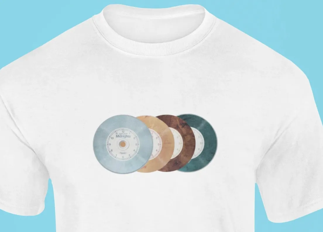 Midnights Vinyl CD T-Shirt