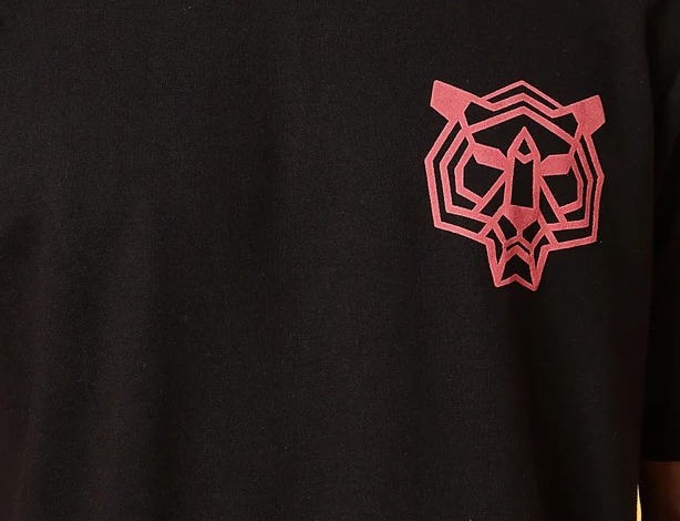 Modern Typography Black T-Shirt