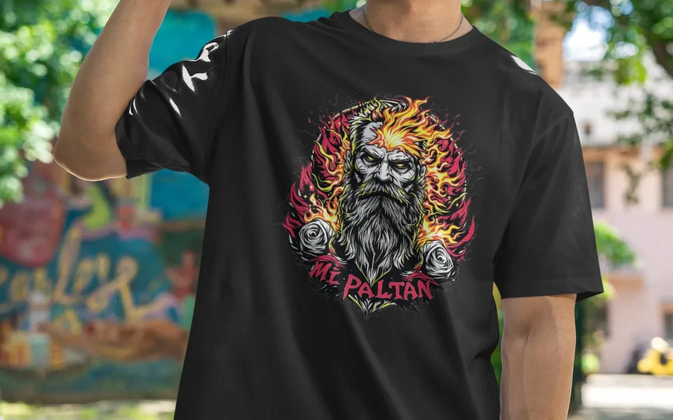 Mumbai Indians Paltan Oversized T-Shirt