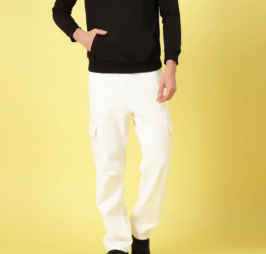 Oversized High Neck Jet Black Sweatshirt