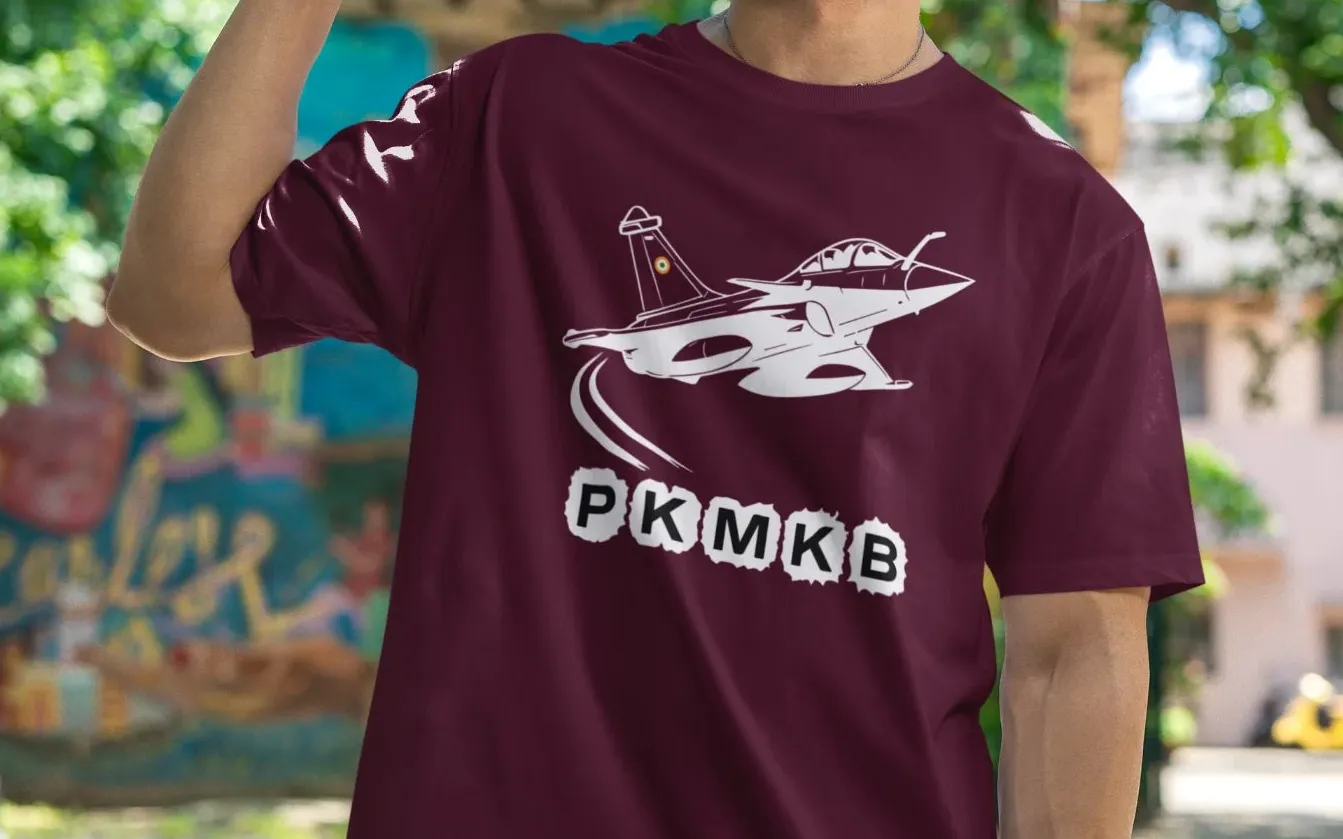 PKMKB - Rafale Jet Oversized T-Shirt