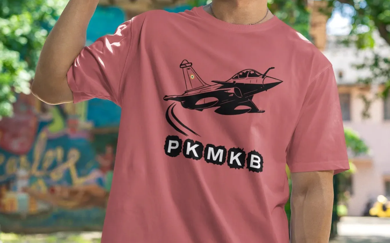 PKMKB - Rafale Jet Oversized T-Shirt