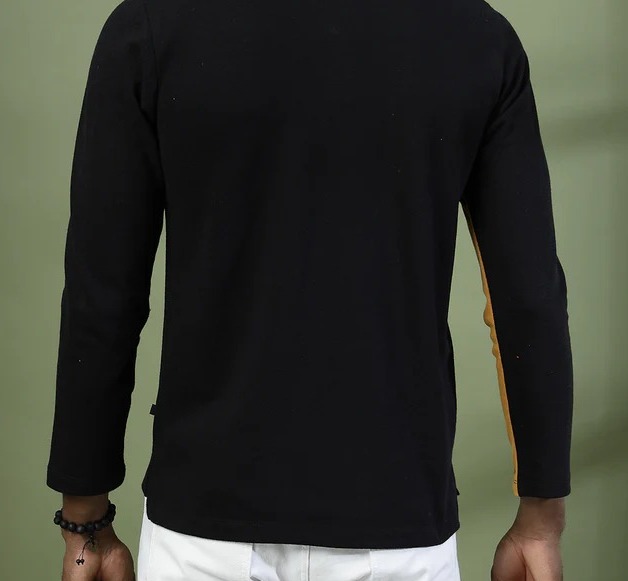 Polo Colorblock Jet Black T-Shirt