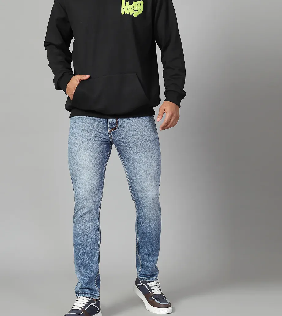 Puff Print Oversized Hooded Pullover Jet Black Sweatshirt