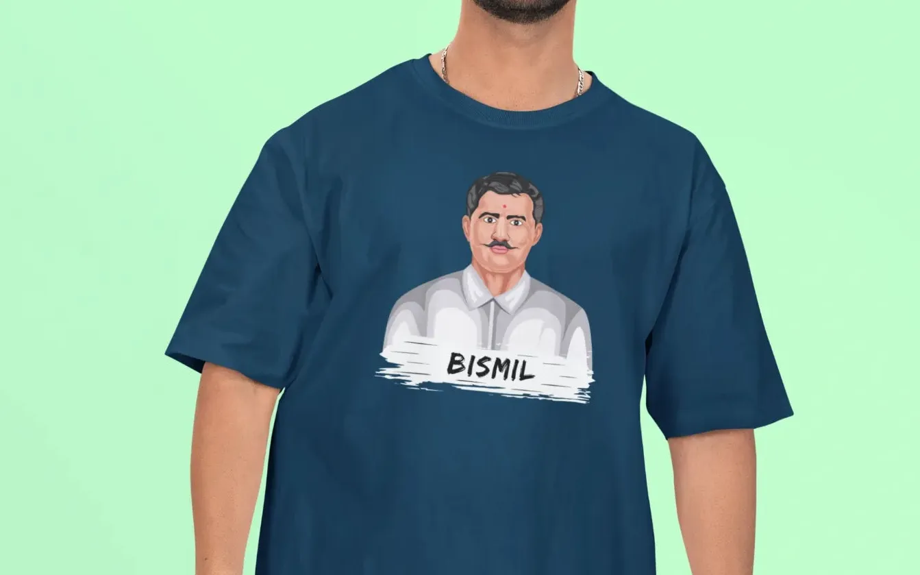 Ramprasad Bismil Oversized T-Shirt