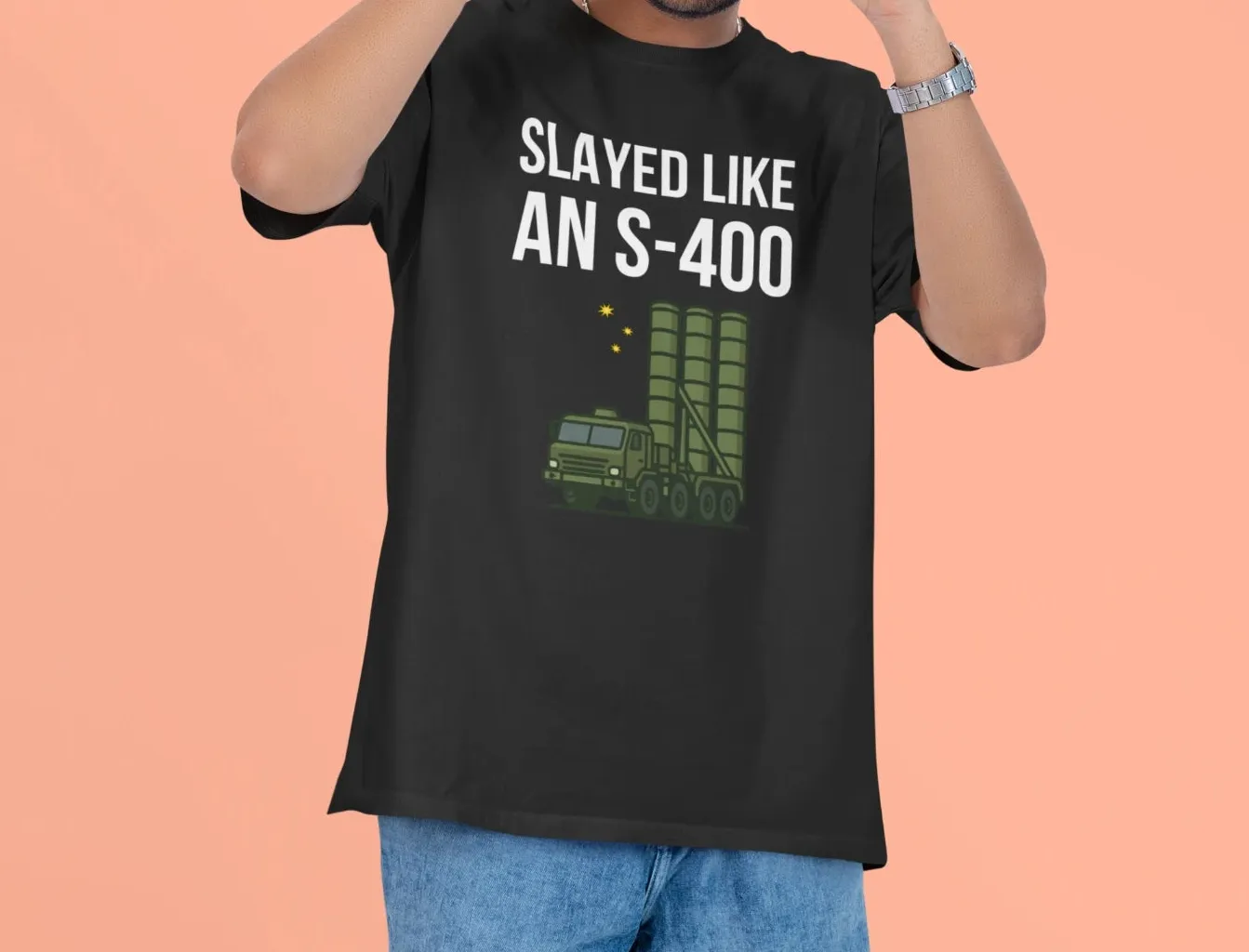 Slayed like an S-400 Oversized T-Shirt