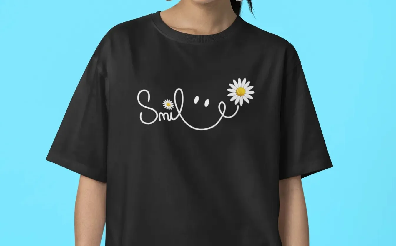 Smile Oversized T-Shirt