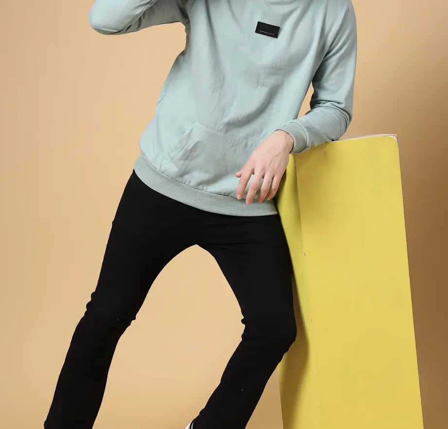 Stand Tall Fleece Jade Green Sweatshirt