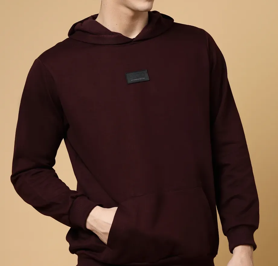 Stand Tall Fleece Wine Sweatshirt