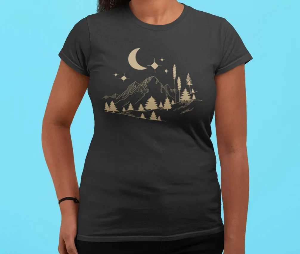 Starry mountain T-Shirt
