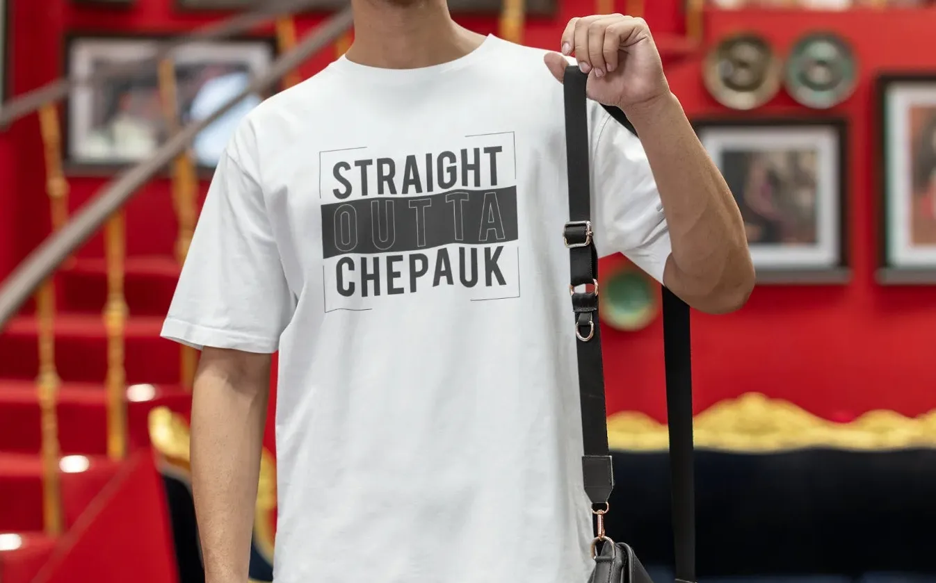 Straight Outta Chepauk Oversized T-shirt