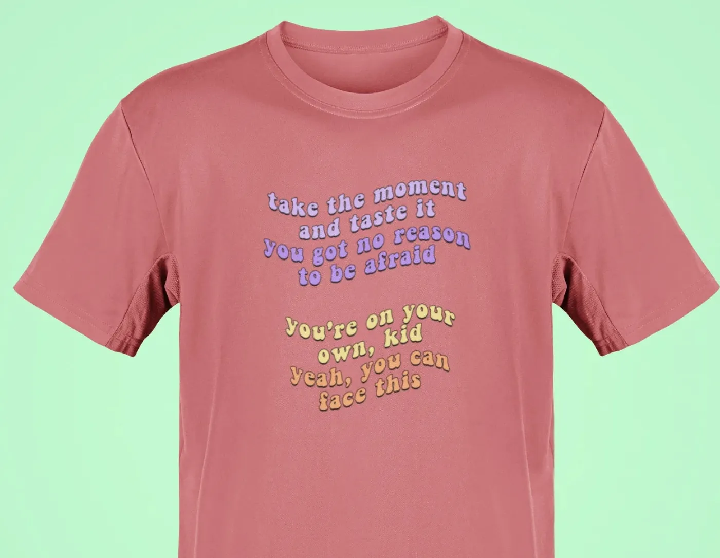 Take the moment and taste it Oversized T-Shirt