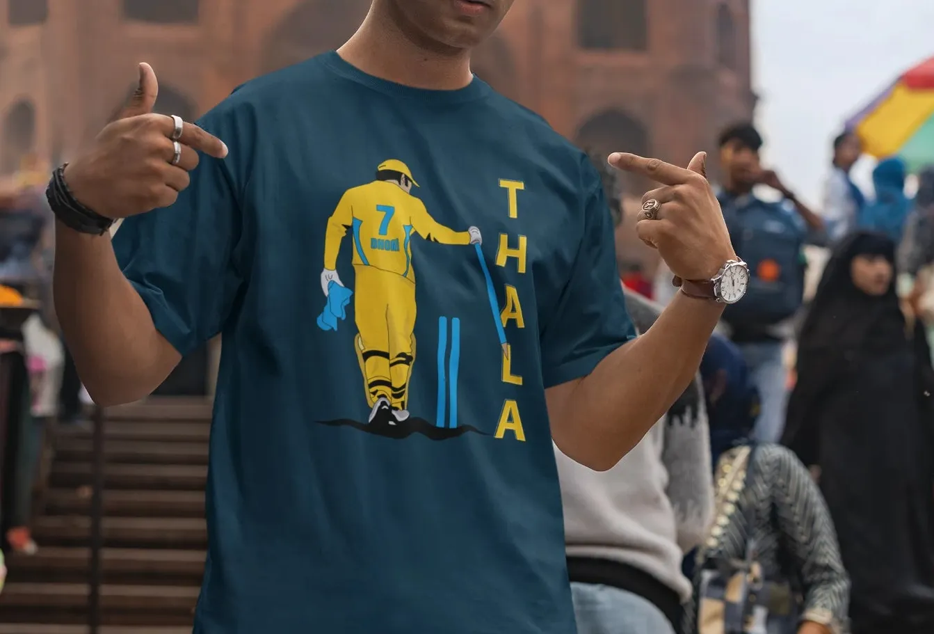 Thala M.S Dhoni Oversized T-Shirt